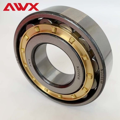 Buy 222.25mm OD Capacity Plastic Caged / Em Cylindrical Roller Bearing online manufacture