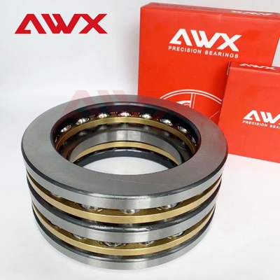 Buy 52205 52206 52207 52208 Axial Ball Bearing Interchangeable Precision Steel For Industrial online manufacture