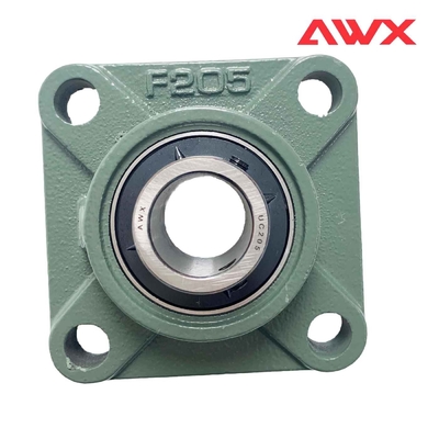 AWX Pillow Block Bearing UCF205 Insert Ball Bearing With Grease Lubrication