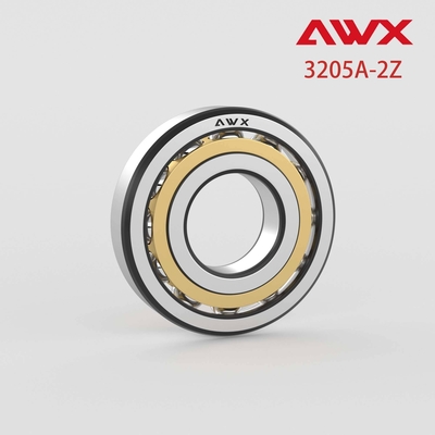 P6 3304A 3205A-2Z 3305A 3204A-2RS1 Angular Contact Double Row Ball Bearing