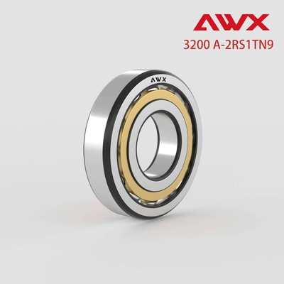 AWX Precision Double Row Angular Bearing 3200 A-2RS1TN9 Customized Acceptable