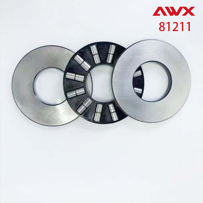 Steel Thrust Cylindrical Roller Bearing 81211 81112 81212 81113 81213 Low Friction