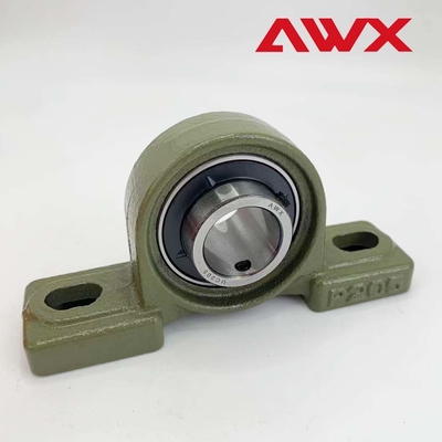 UCP216 UCP217 UCP218 UCP220 Custom Pillow Block Bearings GCR15 With Contact Seals